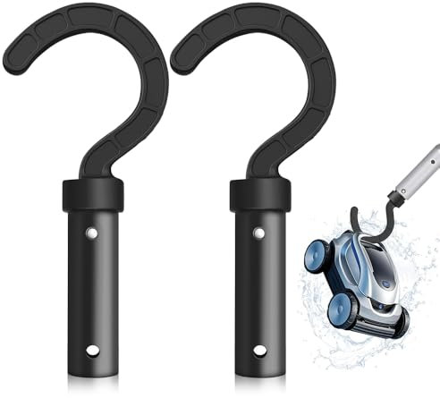 MEISHANG Crochet Accessoire pour Robot de Piscine,Crochet Robot Piscine,avec 2.1M Anche Telescopique Piscine,Crochets pour Robot Nettoyeur de Piscine,Utilisé pour Tous Les Robot Piscine