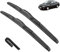 Kit escobillas limpiaparabrisas delanteras para Renault Laguna Hatchback MK1 1993-2000 24+18 alta calidad y ajuste perfecto