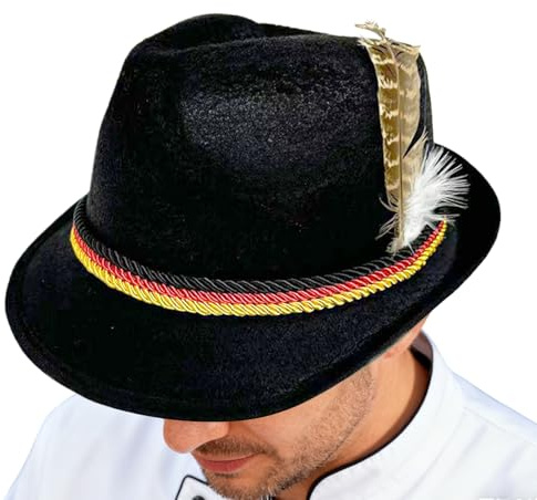 Oktoberfest Hüte Für Männer - Non-Woven Unisex Kopfbedeckung,Oktoberfest Partyhut,Für Party, Bierfestival, Feiertagsparty, Cosplay, Kleid