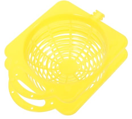 KHBUAB Nido per Canarini in Plastica 2 Pezzi Nido Sospeso per Gabbia Ciotola Riproduzione Uccelli Domestici per Casa e Zoo