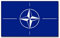 Flaggenfritze Fahne/Flagge NATO + gratis Sticker