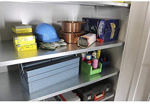 Fachboden, 30 mm stark, inkl. 4 Bodenträgern, für Flügel- und Falttürenschrank, Breite 1500 mm, Tief e 600 mm, verzinkt