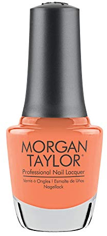 Morgan Taylor Orange Nail Polish Lacquer: Don't Worry, Be Brilliant, 15 mL