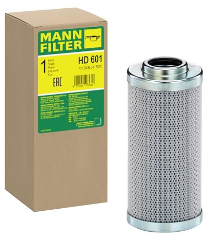 MANN-FILTER, HD 601 Hydraulik | Für Off-Highway, Hydraulikölreinheit, Höchste Filtrationsleistung, Hydraulischer Motorschutz, Echte OE-Technologie