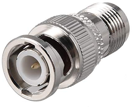 sourcing map BNC Männlich mit TNC Weiblich Messing Koaxialkabel RF Stecker Adapter de