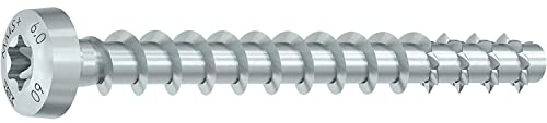 HECO Multi-Monti plus P Schraubanker 5x30 mm Halbrundkopf verzinkt / 1 Packung = 50 Stück