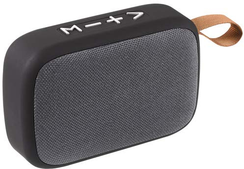 KEYOUEST Wireless LED Speaker 5W Gray Micro SD Card and USB Input