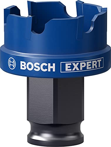 Bosch Professional 1x Seghe a Tazza Expert Sheet Metal per Lamiere di Acciaio, Lamiere di Acciaio Inossidabile, Ø 32 mm, Accessorio Trapano a Percussione