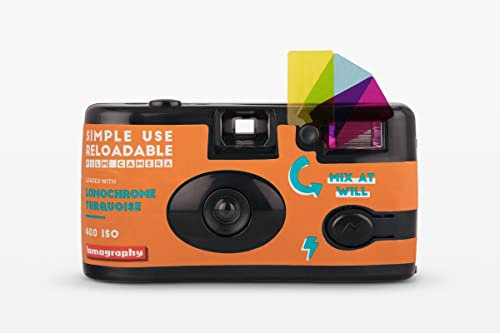 Lomography Simple Use Camera 400/27 Turquoise