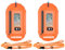 BOOSTEADY Schwimmboje Trockensack IPX7 Wasserdicht mit Touchscreen-Handyfach – Aufblasbare Swimming Buoy für Triathlon, Schnorcheln & Freiwasserschwimmen