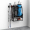 WALMANN Wall Mount Golf Bag Organizer, 2 Golf Bags Stand Golfing Equipment and Accessories Storage Rack for Garage(Black)