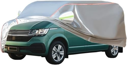 Autoabdeckung Wasserdicht für VW T3 T4 T5 T6, Outdoor Auto Abdeckplane Allwetter Wetterfeste Zubehör, Staubdicht Schutz Abdeckung