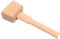kowaku Maglio in Legno con Manico, Martello Manuale Da Lavoro, Falegnameria, Schiaccianoci