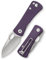 TRIVISA Klein Taschenmesser gut für Campingplätze, Indoor- und Outdoor-Aktivitäten, Survival-Messer.Mini EDC Klappmesse aus 5.2cm Sandivk 14C28N Stahl,G10 Handgriff，Andromeda-03P
