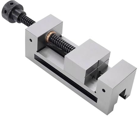 ＡＷＨＡＯ Tabletop Clamp Vice Grinder CNC Vise Multifunction Practical Easy to Install Right Angle Vise Mini Bench Vise for Filing, 115x38x48mm