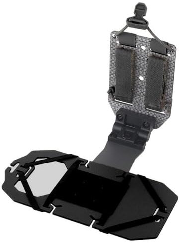 DEJIN Tactical Vest Chest Rig Phone Holder, Tactical Swivel Phone Holster Molle Case Phone Carrier For Tactical Vest Plate Carrier Backpack