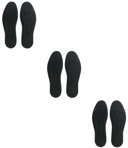 FRCOLOR 3paare Glycerin-massagesohlen Tpu-reduzierungseinlagen Für Damen Und Herren Stoßdämpfende Fußpolster Zur Schmerzlinderung Bei Plantarfasziitis Und Fersensporn