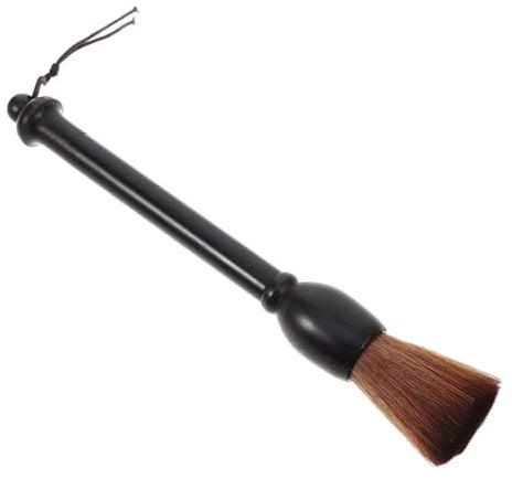 Ciieeo Tea Tray Brush Teapot Cleaning Pen Hair Brush for Tea Long Handle Wood Material