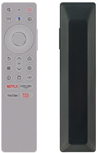 New Replaced RC933 FUB1 Voice Remote Control fit for TCL Mini LED Smart Android TV Q10B,with Voice Function
