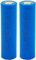 2 Piezas 18650 Batería De Litio Recargable 2600 MAh 3,7 V Baterías De Iones De Litio 2600 MAh