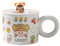 HUMOCHUSON Con Asa Taza De Café De Cerámica De 400 Ml Con Diseño De Dibujos Animados Para Niña, Resistente A Altas Temperaturas
