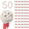 DiCUNO 50P MR16 GU5.3/G4 Keramik Fassung mit 15CM Kabel, 12-250V, Bi-Pin Base für Halogen/LED-Lampe