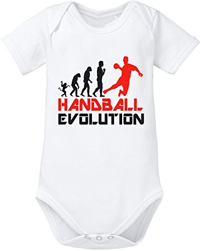 EZYshirt® Handball Evolution Baby Body Shortsleeve