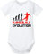 EZYshirt® Handball Evolution Baby Body Shortsleeve