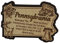 USA Pennsylvania State Map Wooden Magnet Souvenir Fridge Magnet Gift