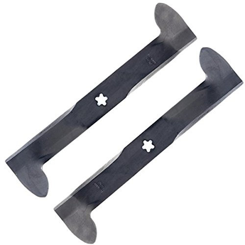 Matijardin - 2 lames tondeuse compatible avec compatible avec AYP Bernard Loisirs compatible avec Jonsered compatible avec Husqvarna 170037 coupe 46 cm