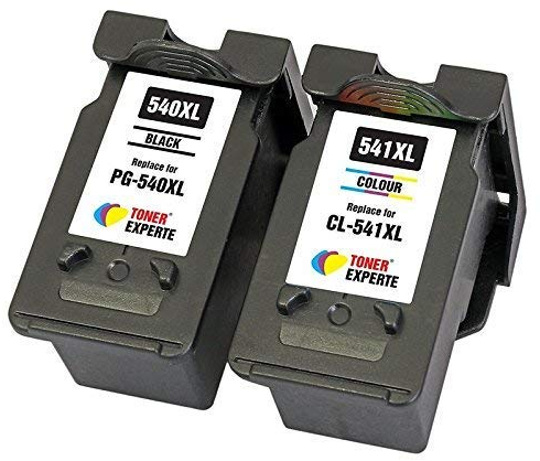 TONER EXPERTE PG540 PG-540XL CL541 CL-541XL 2er Set Druckerpatronen kompatibel für Pixma MG4250 MG4150 MG3650 MG3550 MG3250 MG3150 MG2250 MG2150 MX455 MX475 MX515 MX525 MX375 MX395 MX435
