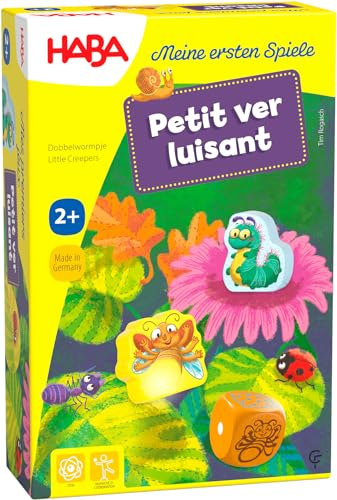 HABA 303640 - Mes Premiers Jeux – Petit ver luisant | Jeux pour Enfants de 2 Ans | 303640
