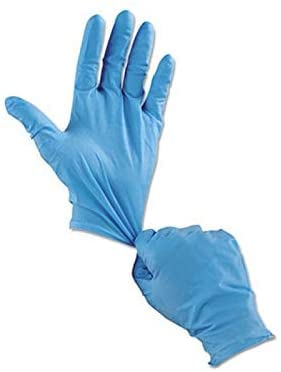 Palucart® Guanti nitrile senza polvere large 1000 guanti in nitrile monouso da lavoro no lattice latex free AQL 1,5 (S)