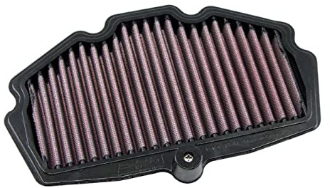 DNA High Performance Filters Air Filter Compatible with Kawasaki Ninja 400 / Ninja 400 ABS (18-24) with 31.15% Increased Air Flow and 98-99% Filtering Efficiency PN: P-K4S18-01