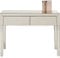 Kare Design Konsole Luxury Pearl, verspiegelt, Schminktisch, Kommode, 2 Schubladen, edle Glasgriffe, zarte, champagnerfarbene Tönung, 79x100x40cm (H/B/T)