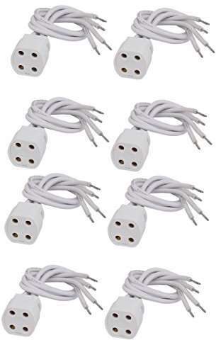 Aexit 8pcs F34-1 AC 500V 2A G10q Base Light s-ocket Lamp Holder Special for Ring Tube (5d87764b8a08268d183968a0868a2f03)