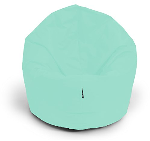 BuBiBag Sitzsack 2 in 1 Funktion Sitzkissen mit EPS Styroporfüllung 32 Farben Bodenkissen Kissen Sessel Sofa (100cm, Pacific)