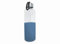 Botella de Cristal Nerthus Bottles con Funda de Silicona Color Azul y 600 ml