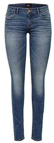 ONLY Female Skinny Jeans ONLCORAL Sehr niedrige Taille Skinny Fit Jeans