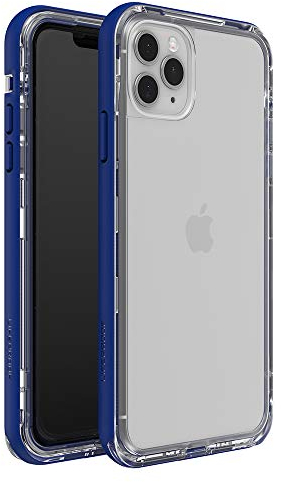 LifeProof Next Amplify The Action, Clear and Slim Dropproof, Dustproof and Snowproof Case for iPhone 11 Pro Max - Blueberry Frost (77-62621)