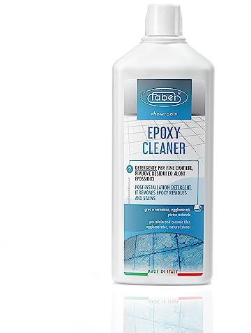 Faber - Limpiador de epoxi - Detergente alcalino específico para la limpieza de fin de obra de masillas epoxídicas y la eliminación de residuos y películas epoxídicas
