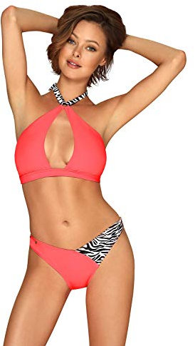 Selente Love & Fun Seducente Bikini Rosa/zebrato, XL