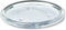 Floralcraft 13cm Round Candle Plate Candlestick Holders, Transparent Clear Glass Candle Stand Pillar Candle Holder for Home Décor, Dining Room Tabletop Centrepieces (Set of 6)