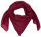 Baumwolltuch Schal Kopftuch Damen Herren Unisex Bandana Halstuch Accessoire Multifunktionstuchviele Atmungsaktiv und Weich Gesichtsschutz für Herbst und Winter Farben 100x100 cm (Bordeaux Rot)