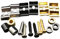 3 pezzi Vintage Abbassacorde a Rullo String Guides per Chitarra Elettrica Fender Strat Stratocaster Tele Telecaster