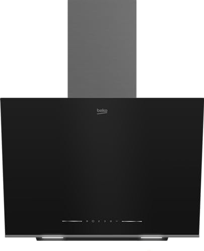 Campana BEKO BHCA66641BBHS 60cm Cristal Negro