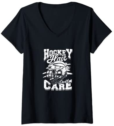 Damen Hockeyschläger Hobby Sports - Hockeyschläger Hobby Sports T-Shirt mit V-Ausschnitt