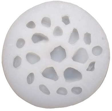 VILLCASE 1stk Gießform Steine, Stein Silikonform Edelsteine silikonform Pralinenform Achatformen Für Epoxidharz Diamant Edelstein Casting Mold Formen Aus Epoxidharz Handstein Kugelförmig
