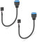 GINTOOYUN Lot de 2 câbles USB 3.0 vers USB 2.0 pour carte mère USB3.0 19/20 broches mâle vers carte mère 9 broches USB2.0 Câble femelle pour carte mère, carte mère 9 broches Câble USB 2.0 etc. (style