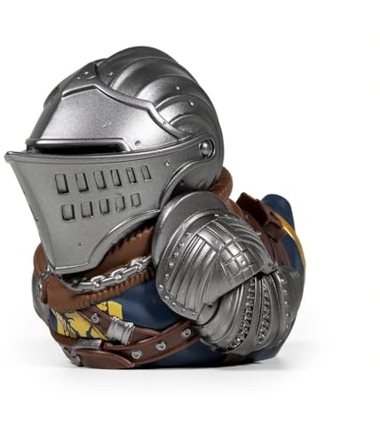 TUBBZ Dark Souls Oscar, Ritter von Astora, Gummiente, Sammelfigur, verpackt | Offizielles Merchandise zu den Dark Souls Videospielen:Oscar, Ritter von Astora Ente Vinylfigur – ideal als Geschenk & Dekor